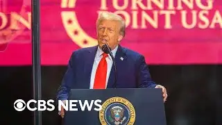 Trump tells Charlie Kirk memorial crowd 