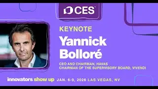 CES 2026 C Space Keynote with Havas CEO Yannick Bolleré
