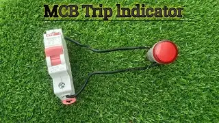 MCB Tripping Indicator wiring connection in hindi/urdu │ AMAD ELECTRICK