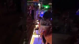 Belly dance in Lara World Hotel.