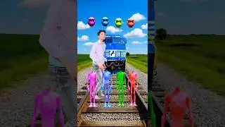 Equal Dame tu cosita All colors alien dance vs mee correct of train driver tom #funny #vcx #shorts 😂