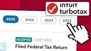 Как найти налоговые декларации за прошлые годы или более ранние периоды в Intuit TurboTax | Просм...