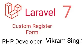 Laravel 7 Tutorials |  #3 How to customize the registration form in laravel