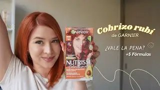 REVIEW TINTE COBRIZO RUBÍ 6646 DE GARNIER + 5 fórmulas de color❤️‍🔥