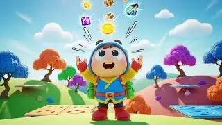 Fortnite Tiny Hero Missed the Loot Drop | Fun Kids Stories and Game Songs