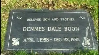 D BOON Gravesite