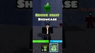 Revive fruit showcase Blox Fruits #roblox #bloxfruits #showcase #revivefruit