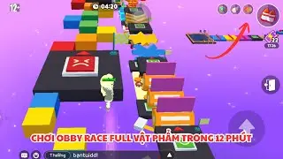 [PLAYTOGETHER] THỬ THÁCH CHƠI OBBY RACE TRONG VÒNG 12 PHÚT FULL VẬT PHẨM