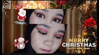MAKE UP NATAL 2019! (Art makeup) | Alda permata