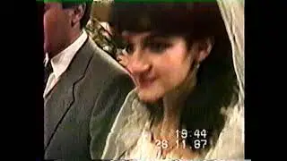 Daniel & Darina Niyazov wedding, Tashkent Nov 22 1987
