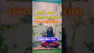 Easy Morning Yoga  Routine For Beginners! #shorts #trending #viral #youtubeshorts #yoga #ytshorts