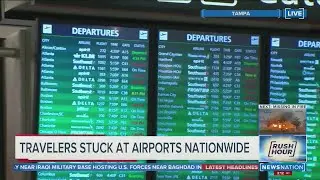 Nearly 3,000 flights canceled Jan. 3 as disruptions continue | Rush Hour