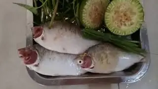 Family Food Khmer Cooking Style How To Make Water Spinach Sour With Fish  Mju Trokun