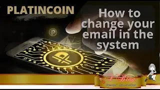 Platincoin How to change your email in the system