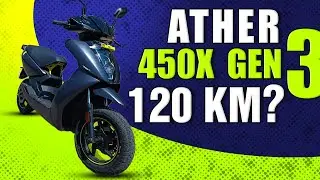 Ather 450X Gen 3 Range Test.. | 120 kms..!! |