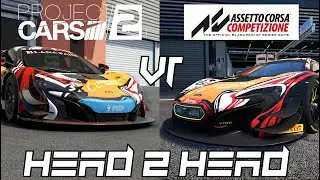 Assetto Corsa Competizione vs Project CARS 2 VR Comparison