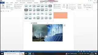 How to insert Shapes, images and Smart art in MSWORD