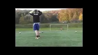 Cristiano Ronaldo Longshot Top Spin Tutorial   How to shoot a Dip   Dipping Ball   english englisch