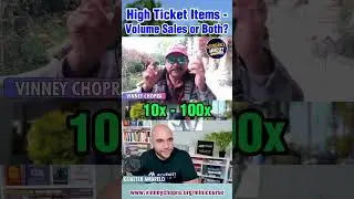 High Ticket Items - Volume Sales or Both? with Gualter Amarelo