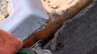 1988 Tuffy boat floor repair project