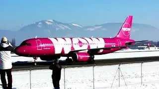 Friendly Waving Pilots - Salzburg Airport