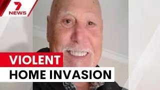 Man stabbed defending elderly father from home invasion | 7NEWS