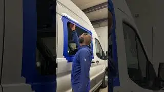 T-Vent window install in a Ford Transit! #vanlife #colorado #camper #vanconversion #campervan #utah