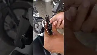 Pemasangan Holder HP V3 Motowolf (Bracket Spion) #motowolf