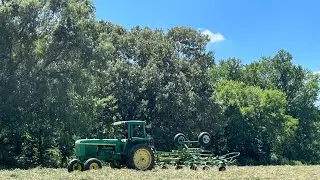 First time Tedding with the New Krone tedder. #farming#hay#krone#vlog