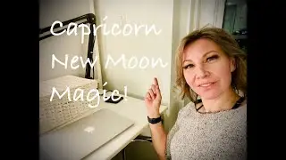 CAPRICORN NEW MOON MAGIC + 3 CARD TAROT SPREAD