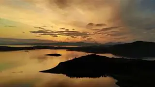 Countryside near Oban, Scotland (by drone)