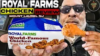 Обзор жареной курицы Royal Farms | Ассорти из 2 кусочков курицы | Маунт-Лорел, Нью-Джерси