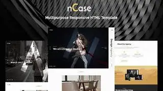 Ncase - One Page Multipurpose Responsive HTML Template | Themeforest Website Templates and Themes