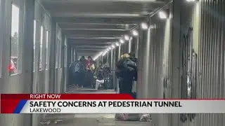 Lakewood residents raise safety concerns over pedestrian tunnel
