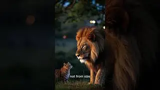 New kids story 2025 The Lion and the Cat #LionAndCat#ShortStory#AnimalStory#MoralStory#StoryTime