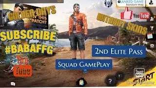 GOLDEN DAYS OF FF WITHOUT GUNSKINS 2nd ElitePass Gameplay . 13Kills