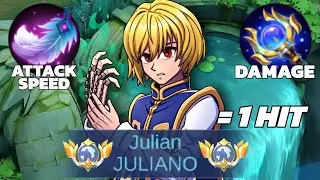 WTF DAMAGE! NEW ASSASSIN JULIAN 1 HIT BUILD 2025 (best build ever!)