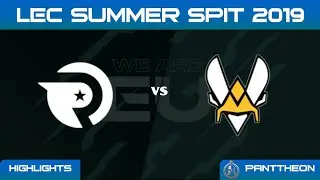 [OG vs VIT] Highlights LEC Summer 2019  Origen vs Team Vitality LEC Highlights