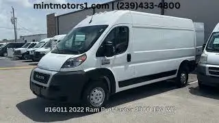 Low Mileage 2022 Ram ProMaster 2500 159 WB | Mint Motors | Fort Myers, FL