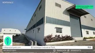 🏢 For Rent: Ready-to-Move-In Warehouse | 25,500 SQFT | Sultanpur Industrial Park Hyderabad 🌟