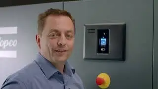 Atlas Copco GA 15-26 Air Compressor Video