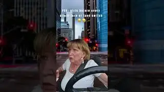 Is this How girls drive ? #comment #driving #girlsdriving #shouldtheybedriving