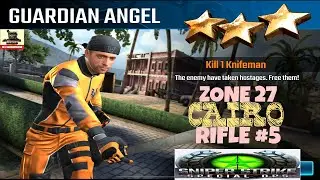 Campaign Zone 27 Cairo Guardian Angel Rifle mission #5 Sniper strike : special ops