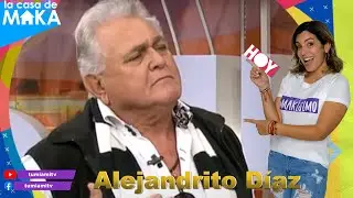El actor Alejandrito Díaz en #lacasademaka conéctate para que te diviertas. Anécdotas y sorpresas.