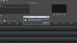 How to Fix OpenShot Audio Error: 