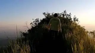 Hiking to mt. Ugis peak