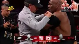 Mike Tyson and Jack Paul Boxing fight match 16 November
