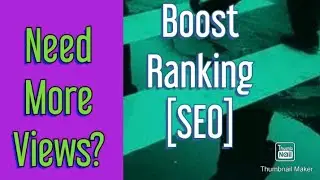 Youtube SEO  [Boost Video Ranking ] 2020