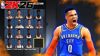 BEST MVP RUSSELL WESTBROOK FACE CREATION in NBA 2K26!! + UNSTOPPABLE RUSS BUILD in NBA 2K26!!