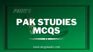 Pakistan Studies Mcqs with Answers in English | 2022 | Part 1